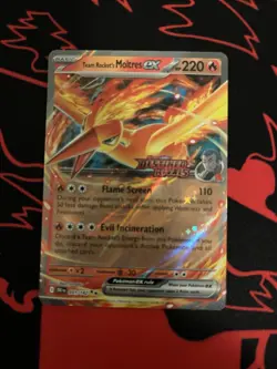 Pokemon TCG Team Rockets Moltres EX Destined Rivals Card Set 208/182 229/182 - Image 4