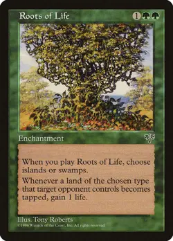 Roots of Life [Mirage] Magic MTG - Image 1