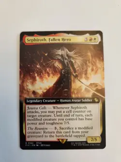 Sephiroth, Fallen Hero (Extended Art) Commander: Final Fantasy Regular - Image 1