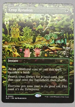 MTG Secret Lair Encyclopedia of Magic 0003 Crop Rotation Non-Foil - Image 1