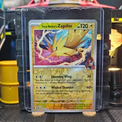 Team Rocket's Zapdos Destined Rivals Reverse Holo Pokemon TCG 070/182 S&V Rare - Image 1
