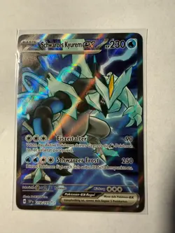 Schwarzes Kyurem EX - Pokemon Karte - 218/191 - Deutsch - Sturmische Funken - Image 1