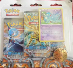 Pokemon XY Steam Siege 3-Pack Blister: Azelf - Image 1