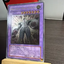 Yugioh! LP Multiple Piece Golem - TDGS-EN038 - Ultimate Rare 1st Ed + BONUS HOLO - Image 2