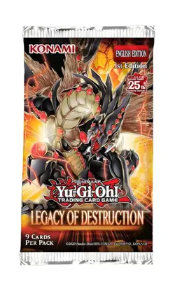 Yu-Gi-Oh! TCG: Legacy Of Destruction - Individual Booster Pack - Factory Sealed - Image 1