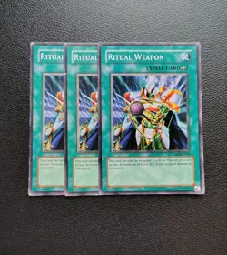 Yu-Gi-Oh - Ritual Weapon X3 - Full Playset - Image 1