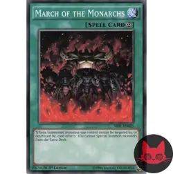Yugioh March of the Monarchs SR01-EN025 Common 1st Edition NM - Image 1