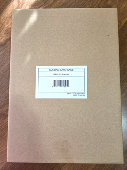 Gundam Card Game BRKIT-01 BOOST KIT SEALED - Image 1