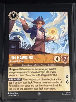 Disney Lorcana Treasure Planet Theme 6 Card Lot Jim Hawkins/John Silver/Scroop - Image 3