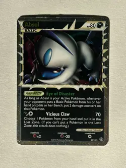 Pokemon TCG Absol Prime Holo Ultra Rare Card Triumphant 91/102 Mint Condition - Image 1