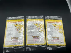 Pokemon Cards Sealed Legendary Birds Promo Set of 3 Zapdos Articuno Moltres 2000 - Image 1