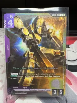 Gundam Gusion Rebake GD02-055 LR - Gundam TCG Card Game - Image 1