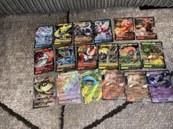 Pokemon TCG Bulk Bundle Of 71 Cards mix of v, ex and vstar cards - Image 2