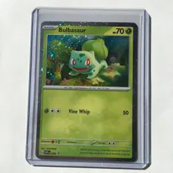 Bulbasaur Scarlet & Violet Promo 046 Cosmos Holo - Pokemon Card - NM - Image 1