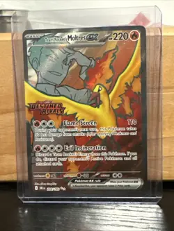 Pokemon TCG Team Rocket's Moltres ex Destined Rivals Stamped UPC Promo Set - Image 4