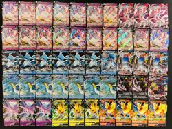 100 Eevee Series V Vster Vmax Holo Arts Lot Set Pokemon Japanese Cards B999 - Image 3