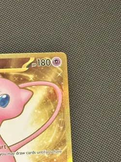 Mew ex 205/165 Scarlet & Violet 151 Full Art Secret Rare Holo Pokemon Card NM - Image 3