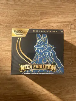 Pokemon TCG Mega Evolutions Lucario Elite Trainer Box ETB - Image 1