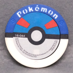 Mow Rotom Pokemon Battrio Coin 16-044 2010 Vintage Nintendo Japanese F/S - Image 2