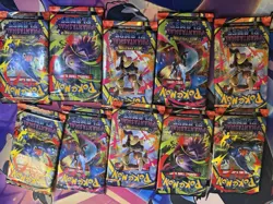 Pokemon TCG Phantasmal Flames Booster Packs Lot of 10 Factory Sealed Packs - Image 1