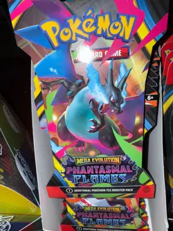 Pokemon "Mega Evolution Phantasmal Flames" Sealed Blister Packs (61 Packs) - Image 2