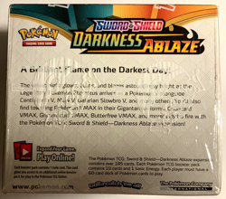Pokemon 2020 Sword & Shield Darkness Ablaze Booster Box Factory Sealed - Image 2