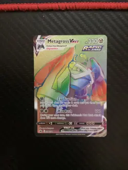 Metagross VMAX - 208/198 - Pokemon Chilling Reign Sword & Shield Secret Rare NM - Image 1