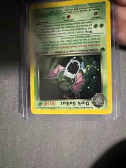 Pokemon Dark Golbat 1st Edition Holo WOTC 2000 Team Rocket 7/82 NM/Mint - Image 5