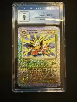 2002 Pokemon Legendary Collection Reverse Holo Jolteon #14 CGC 9 MINT - Image 1