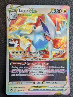 Lugia VSTAR - 139/195 Silver Tempest (Pokemon) Play Pokemon Prize Pack - Image 1