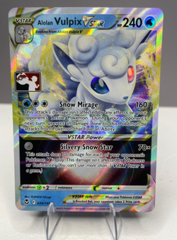 Pokemon TCG: Alolan Vulpix VSTAR 034/195 Prize Pack Series Three NM! - Image 1