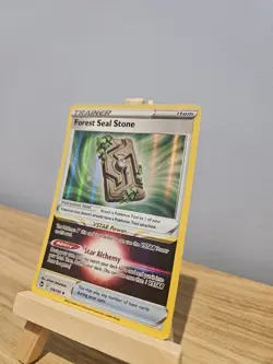 Pokemon TCG Forest Seal Stone Silver Tempest Holo Rare 156/195 - Image 5