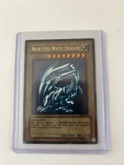 Yu-Gi-Oh Dark Magician PSA 6 & Blue Eyes White Dragon Bundle 2002 Starter Decks - Image 5