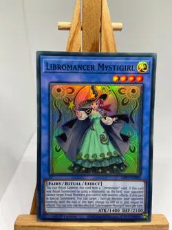 Libromancer Mystigirl - Super Rare 1st Edition DIFO-EN086 - NM - YuGiOh - Image 1