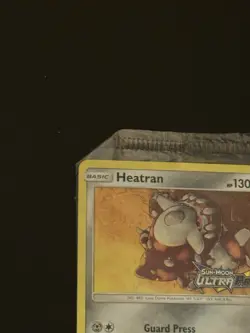 Heatran Sun And Moon Ultra Prism Promo 88/156 SEALED MINT Pokemon Card - Image 3