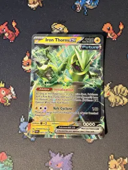 Pokemon Cards Iron Thorns ex 077/167 Ultra Rare Twilight Masquerade - (NM) - Image 1