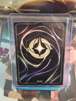 Exclusive Disney Lorcana DEMO Card Mint Stitch - New Dog - Image 1