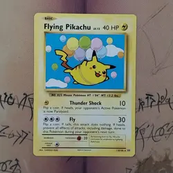 Flying Pikachu 110/108 XY Evolutions Secret Rare NM Pokemon Card English - Image 1