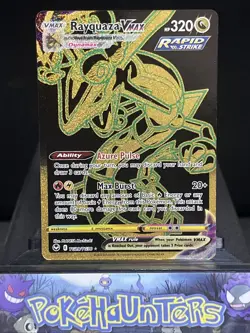 Pokemon Card Rayquaza VMAX TG29/TG30 Silver Tempest Trainer Gallery Near Mint - Image 1