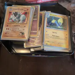Over 2 LBs Of Pokemon Cards In Collector Cramorant Tin Surprise Lot - Image 2