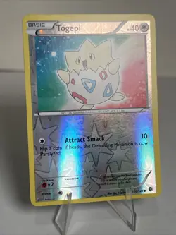 LP- Togepi 110/149 Reverse Holo Boundaries Crossed AUTHENTIC Pokemon Card - Image 1