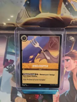 Exclusive Disney Lorcana DEMO Card Mint Dinglehopper - Image 2