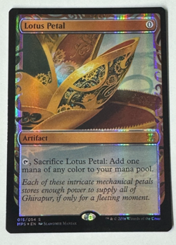 MTG English Lotus Petal NM Foil Kaladesh Inventions - Image 1