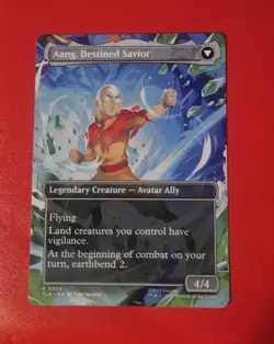 MTG - Aang, at the Crossroads - Borderless - Avatar: The Last Airbender - Image 2