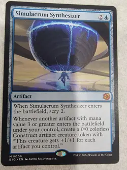 MTG: Simulacrum Synthesizer Outlaws of Thunder Junction: the Big Score Regular - Image 1