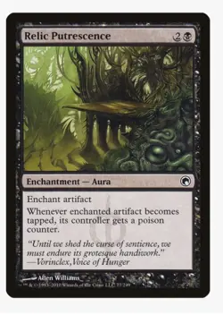 Relic Putrescence | Scars of Mirrodin SOM | MTG Magic | EDH Poison Infect | LP - Image 1