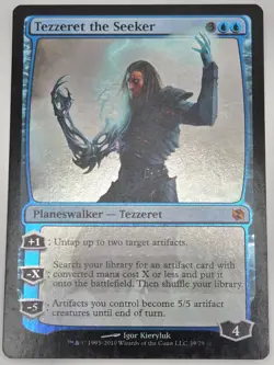 Tezzeret the Seeker (DDF#39) Foil NM - MtG Magic the Gathering - Image 1