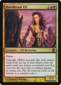 Bloodbraid Elf - Foil ARB LP MTG - Image 1