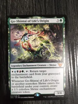Go-Shintai of Life's Origin Kamigawa Neon Dynasty Commander MTG Magic - Image 1