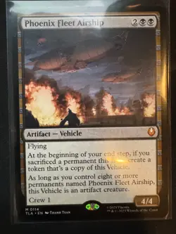 MTG Avatar: The Last Airbender Phoenix Fleet Airship 0114 NM Mythic - Image 1